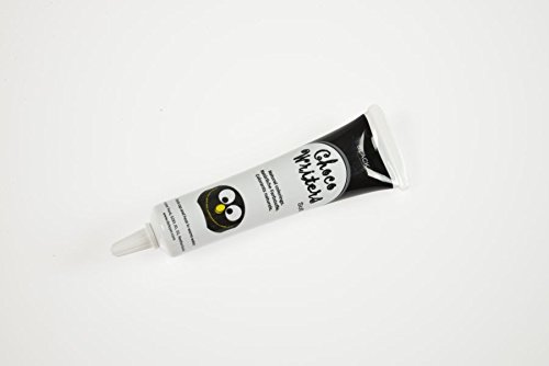 Hobbybäcker Zuckerschrift schwarz, Schokoschrift für Torten und Kuchen, Fondant-Stift für Schoko Deko, Lebensmittelfarbe von Hobby BÄCKER