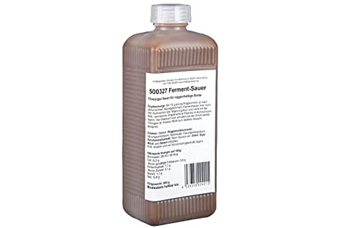 Hobbybäcker - flüssiger Sauerteig (500 g), Fermentsauer statt fertigem Sauerteig, flüssiges Teigsäuerungsmittel für Roggenbrote von Hobby BÄCKER