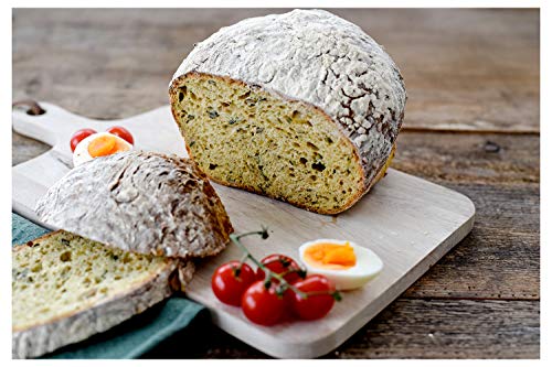 Hobbybäcker.de Kürbiskernbrot Deluxe, Brotbackmischung Kürbiskern, Backmischung Brot Kürbiskernbrot, 1 kg von Hobby BÄCKER