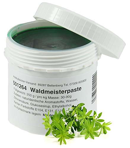 Hobbybäcker.de Waldmeister-Paste ► Zur Verfeinerung von Eis, Joghurts, Desserts & Tortencremes, ohne Cumarin, 250g von Hobby BÄCKER