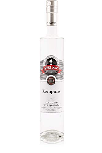 Hödl Hof Kronprinz Edelbrand 0,5 l | 40,0% vol. | Silber World Spirits Award 2019 | oststeirischer Apfelbrand von Hödl Hof