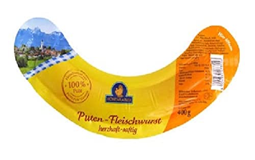 Höhenrainer Puten-Fleischwurst, 400 g von Höhenrainer Delikatessen GmbH