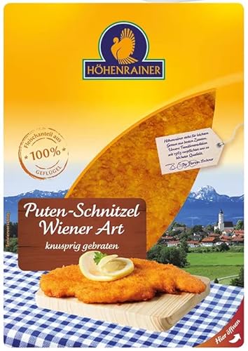 Höhenrainer Puten-Schnitzel Wiener Art wie gewachsen, 2 Stück von Höhenrainer Delikatessen GmbH