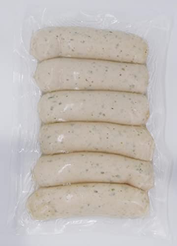 Höhenrainer Puten-Weißwurst in Halal-Qualität, 6 Stück von Höhenrainer Delikatessen GmbH