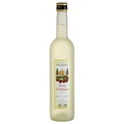 Original Höllberg Honig Waldhimbeer 32% vol., 0.7l | Premium Obstbrand mit edlem Honig und Himbeer Aroma | Edelbrand aus Familienbrennerei von HÖLLBERG