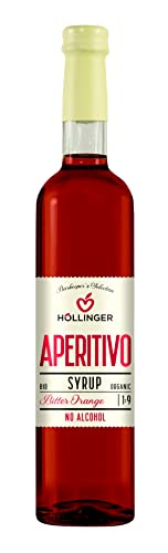 Höllinger Barkeepers Selection Aperitivo Sirup, 0.5L Glas von Höllinger