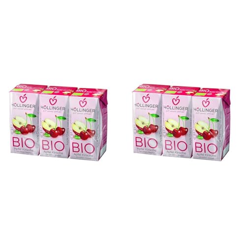 Höllinger Apfel-Kirsche 24x200ml (Packung mit 2) von Höllinger