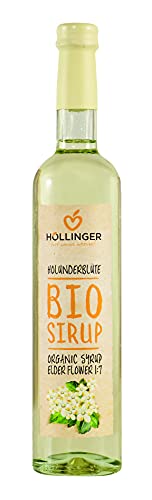 Höllinger Bio Holunderblütensirup, 0.5L Glas von Höllinger