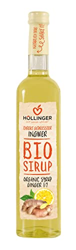 Höllinger Bio Ingwersirup, 0.5L Glas von Höllinger