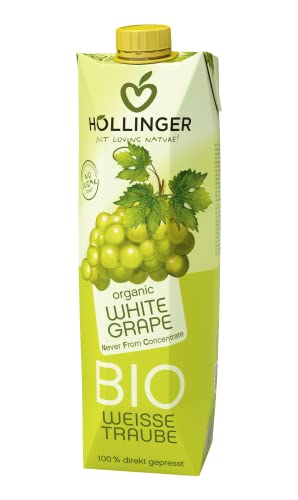 Höllinger Bio Weisse Traube, 1000 ml von Höllinger