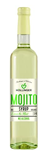 Höllinger Barkeepers Selection Mojito Sirup, 0.5L Glas von Höllinger
