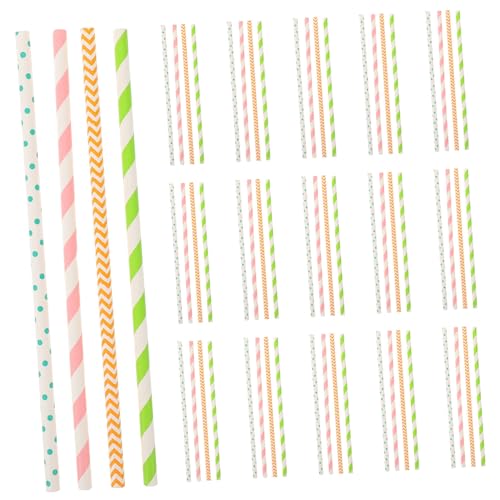 Hoement Süßigkeiten Lutscher 100 Stück Marshmallow-Stäbchen Schokoladenbonbons Marshmallow-Verpackungsstäbchen -Diy-Stäbchen Mehrzweck-Lollipop-Leckerei-Stäbchen Marshmallow-Sticks von Hoement