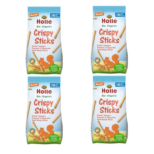 Holle Babyfood Bio-Crispy Sticks, Dinkel, 80g von Holle