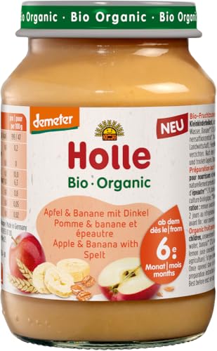 Apfel & Banane mit Dinkel von Holle