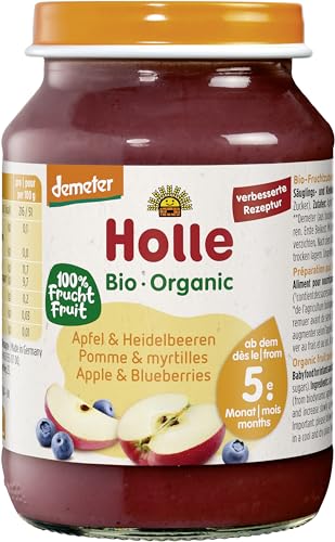 Bio Apfel & Heidelbeeren von Holle