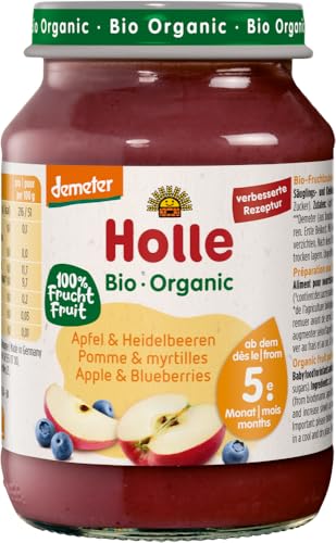 Bio Apfel & Heidelbeeren von Holle