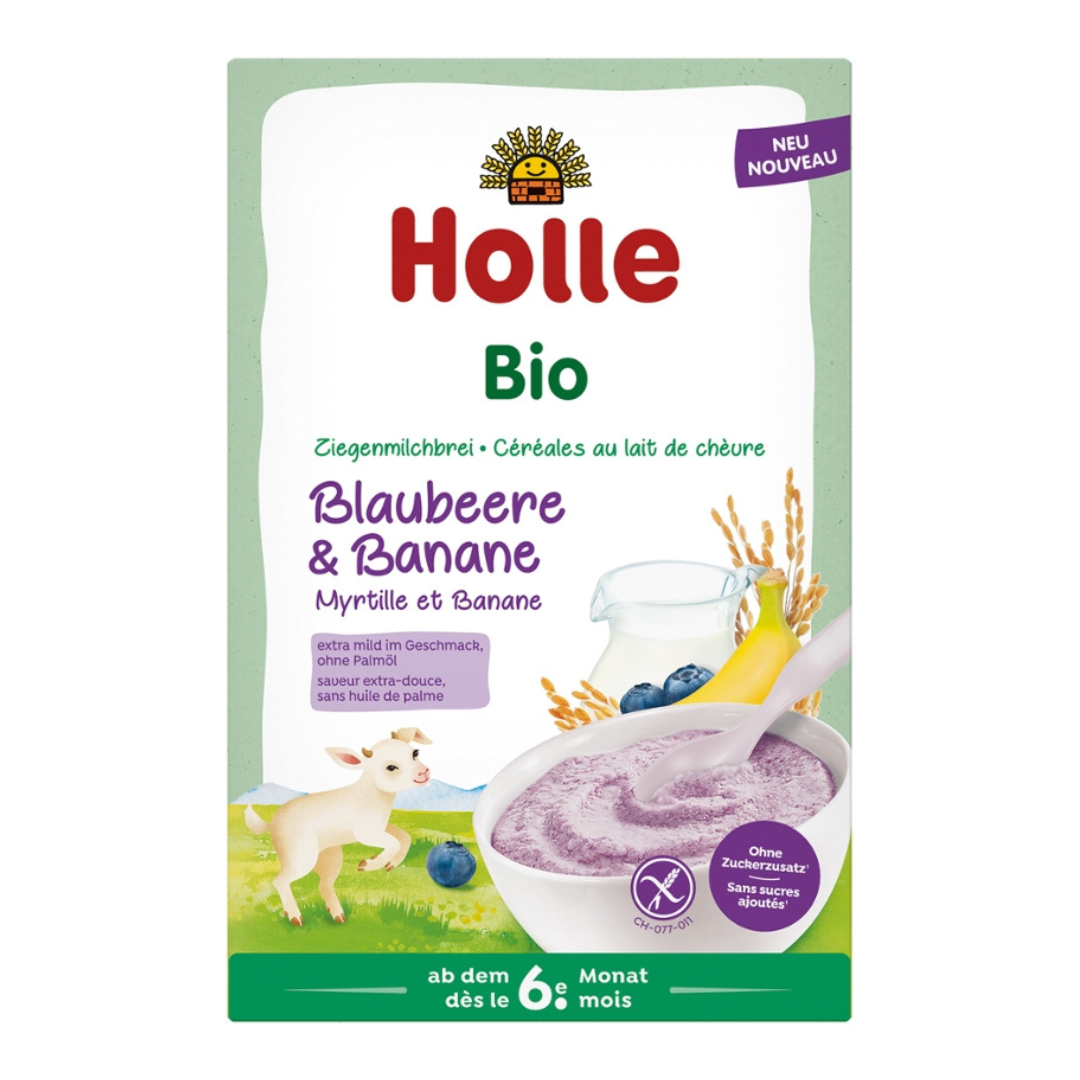 Bio Milchbrei Blaubeere Banane von Holle