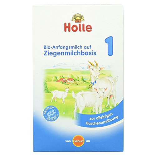 Holle Bio-Anfangsmilch auf Ziegenmilchbasis 1, 400g von Holle