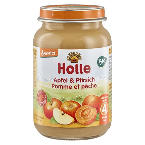 Holle Bio Apfel & Pfirsich (1 x 190 gr) von Holle