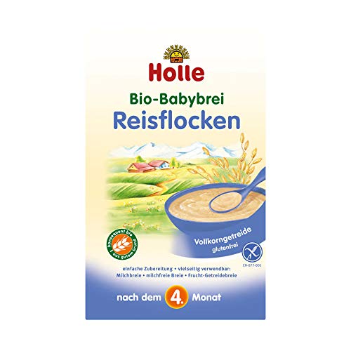 Holle Bio-Babybrei Reisflocken (6 x 250 gr) von Holle