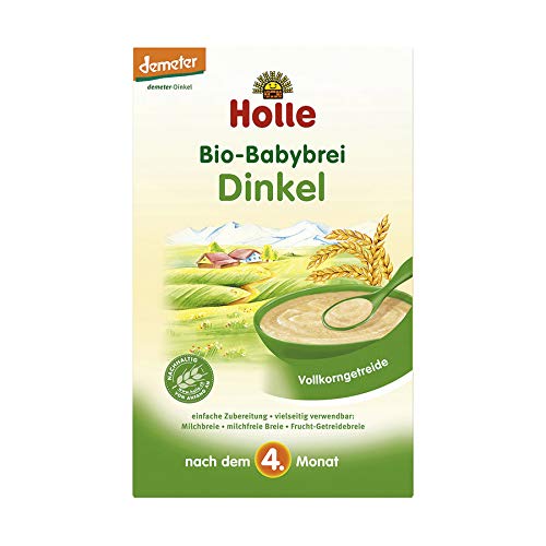 Holle Bio Bio-Babybrei Dinkel (6 x 250 gr) von Holle