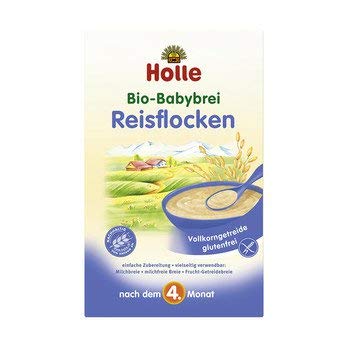Holle Bio Bio-Babybrei Reisflocken (2 x 250 gr) von Holle