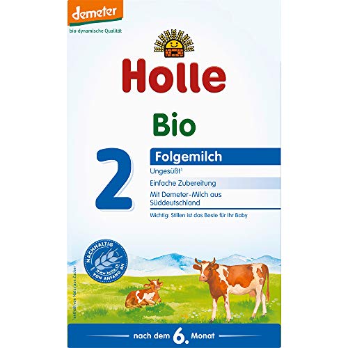 Holle Bio Bio-Folgemilch 2 (6 x 80 gr) von Holle