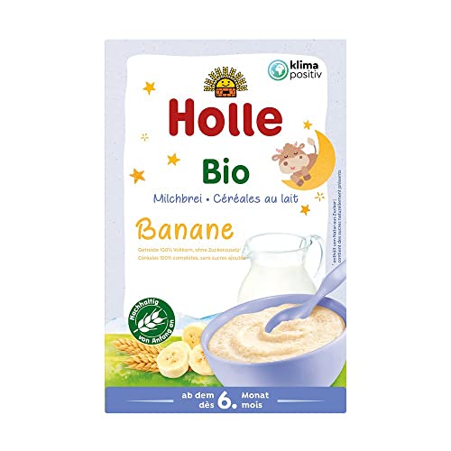 Holle Bio-Milchbrei Banane (2 x 250 gr) von Holle