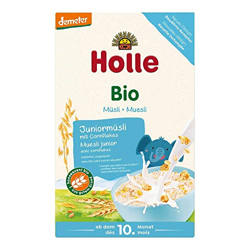 Holle Bio Juniormüsli Mehrkorn mit Cornflakes, 250g von Holle