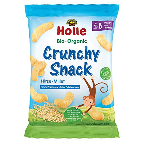 Holle Bio Knuspriger Bio Maissnack 8m + 25g von Holle