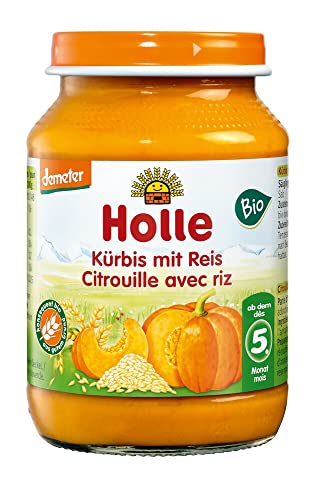 Holle Bio Kürbis mit Reis (6 x 190 gr) von Holle