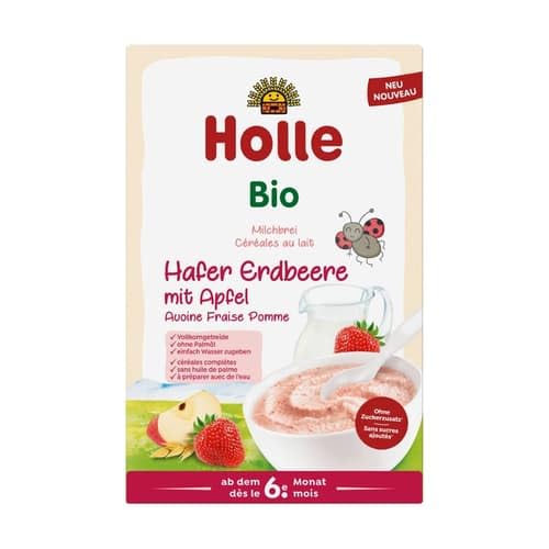 Holle Bio Milchbrei Hafer Erdbeer Apfel (0.25 kg) von Holle