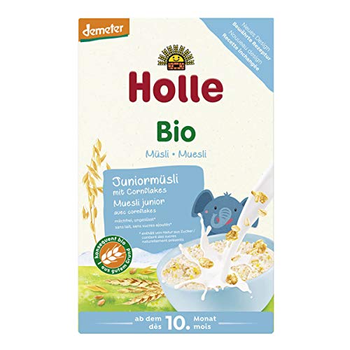 Holle - Bio-Müsli Juniormüsli Mehrkorn mit Cornflakes - 0,25 kg von Holle