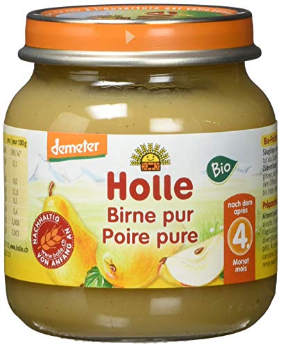 Holle Birne pur, 6er Pack (6 x 125 g) - Bio von Holle