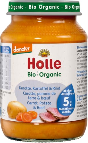 Karotte, Kartoffel & Rind 18 x 190 gr von Holle