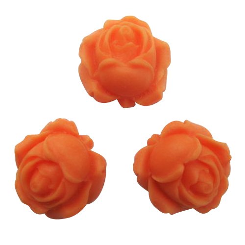 12 handgemachte Roses aus Zucker: Orange von Holly Cupcakes