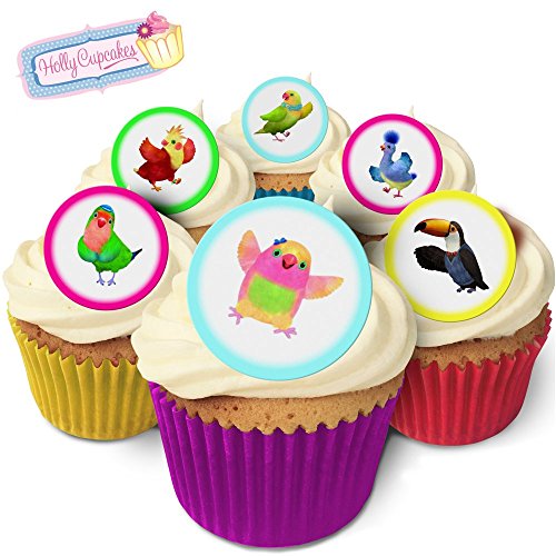 24 Wunderschöne essbare Kuchendekorationen: 3rd & Bird von Holly Cupcakes