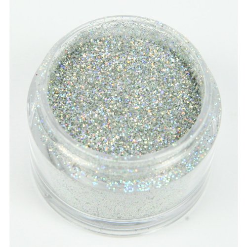 Schillerndes Dekorations Glitzer: Silber Hologram / Holly Cupcakes Decorating Glitter: Silver Hologram von Holly Cupcakes