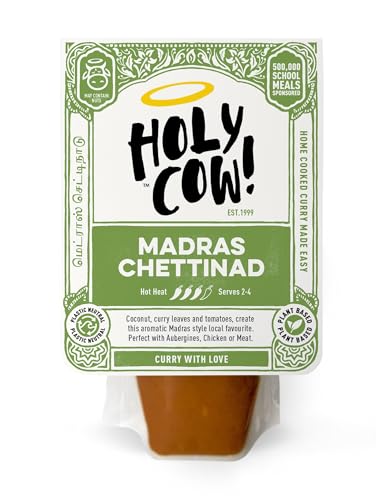 Holy Cow ! Currysoßen, Currysoße aus Madras Chettinad 250g (Los von 6) von Holy Cow!