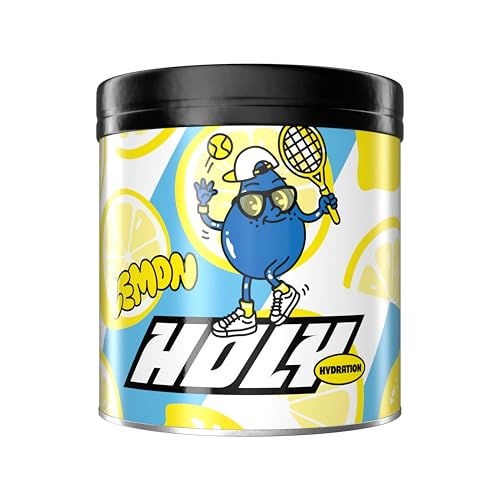 HOLY Hydration 'Lemon' | 50 Portionen mit wertvollen Elektrolyten & Mineralstoffen | Hydration Drink | Vegan mit 100% natürlichen Fruchtaromen (350g) von Holy Energy