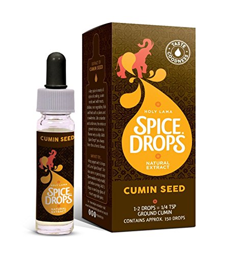 Holy Lama Naturals Cumin Spice Drops, Great Taste Award Winning Cumin Spice Extract (Öl) – Doppelpack (2 x 5 ml Flaschen) von Holy Lama Naturals