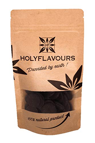 Holyflavours | Kakaopaste Chipform | Bio-zertifiziert | 100 Gramm | Natürliches Superfood von Holyflavours provided by earth