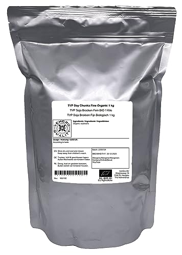 Holyflavours | TVP Sojabrocken Fein | Bio-zertifiziert | 1 Kg | Natürliches Superfood von Holyflavours provided by earth