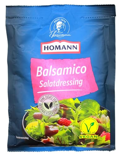 Homann Balsamico Dressing typisch italienischer Geschmack 15x70ml von Homann