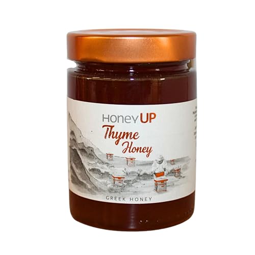HoneyUP Griechischer Thymian Honig aus den Südlichen Ägäischen Inseln, 450 g von HoneyUp
