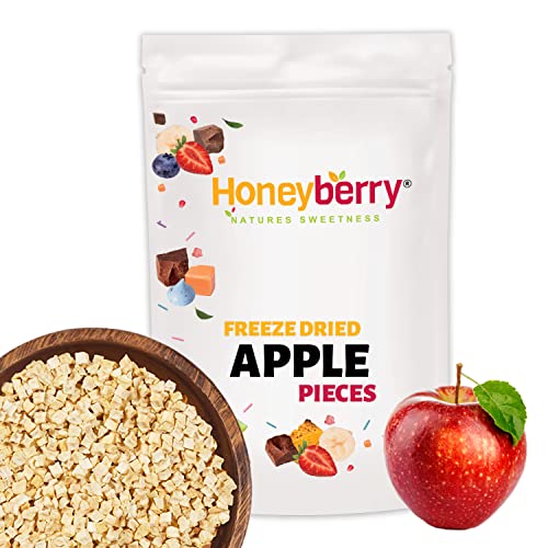 Gefriergetrocknete Apfel Stücke 250g - Apfel Gefriergetrocknet von Honeyberry