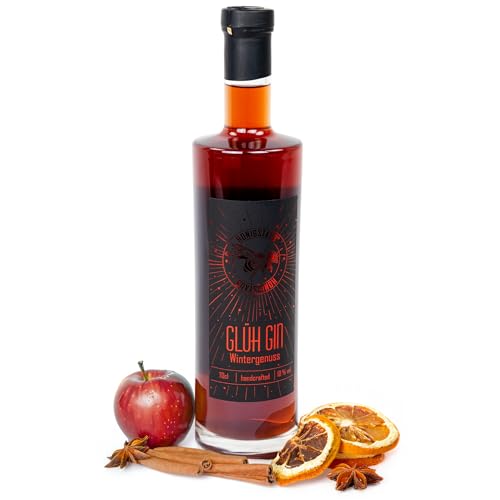 HonigStaub Wintergenuss Glüh&Gin aus Sachsen - 700 ml/Glüh Spirituose mit Honig verfeinert/handcrafted Christmas Glühdrink als Alkohol Geschenk von Honigstaub