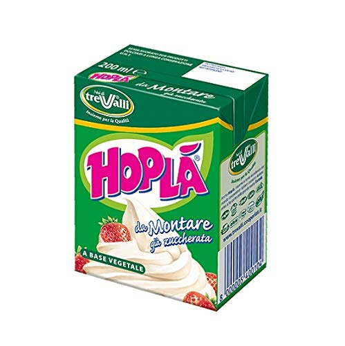 Hoplà Panna da montare glutenfrei Schlagsahne Sahne zum Nachtisch 200ml von Hoplà