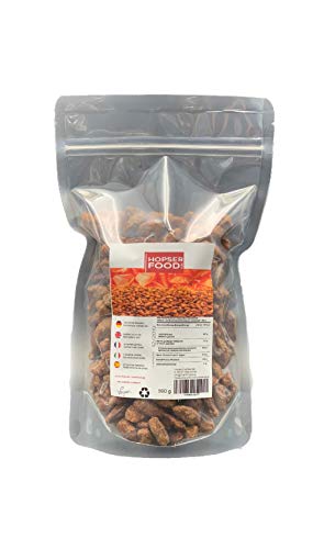 1 Kg = 2 x 500 Gramm Original Gebrannte Mandeln Frische Verpackung Spanische Larguetta Mandeln feuergebrannt Mandeln zu Zucker 1:1 von Hopser Food Fun