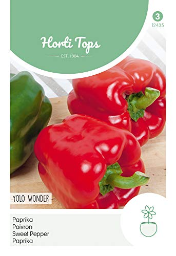 Hortitops 12435 Paprika Yolo Wonder (Paprikasamen) von Hortitops